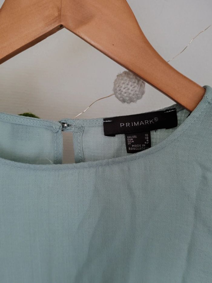 T-shirt blouse fluide manches courtes - photo numéro 3