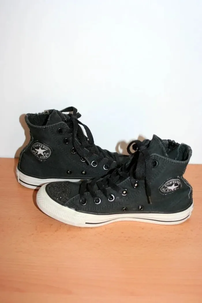 Converse All Star noires pointure 36 - photo numéro 6