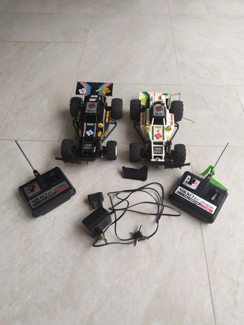 Lot de 2 voitures télécommandée Nikko Turbo Panther.