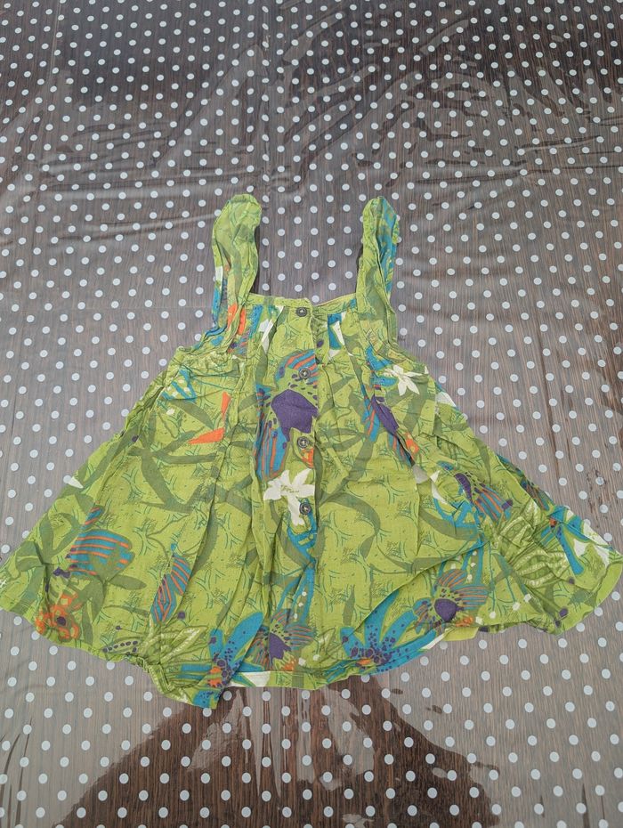 Robe verte estivale Jean Bourget 3M - photo numéro 3
