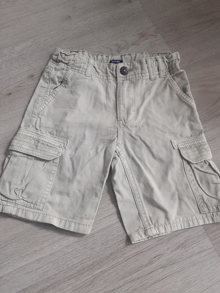 Bermuda vert clair 5ans