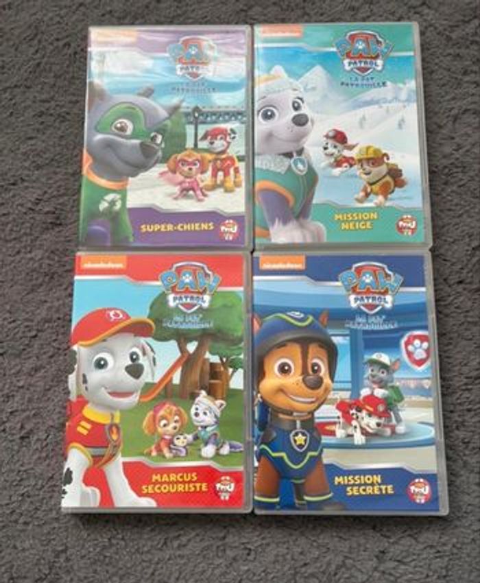 Lot de dvd Paw patrol la patte patrouille - photo numéro 1
