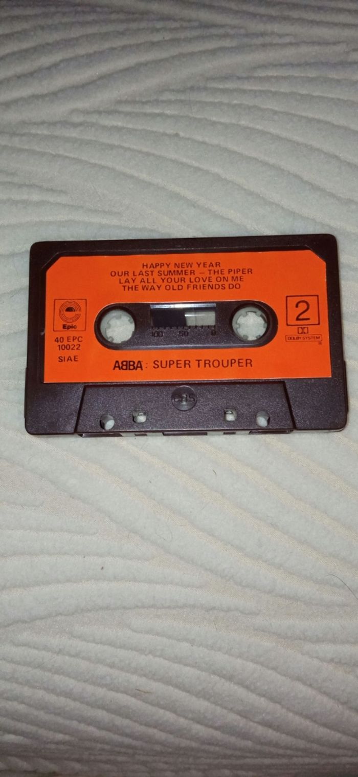 cassette audio abba Super trouper - photo numéro 6