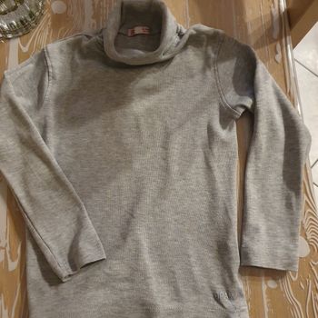Col roulé garçon 4 ans Couleur gris Du pareil au meme