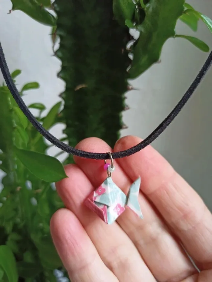 Collier origami