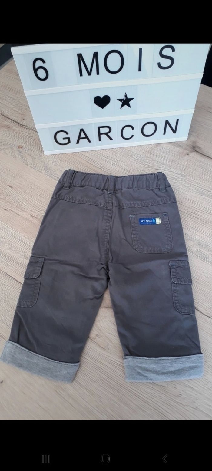 Pantalon gris doublé - photo numéro 3