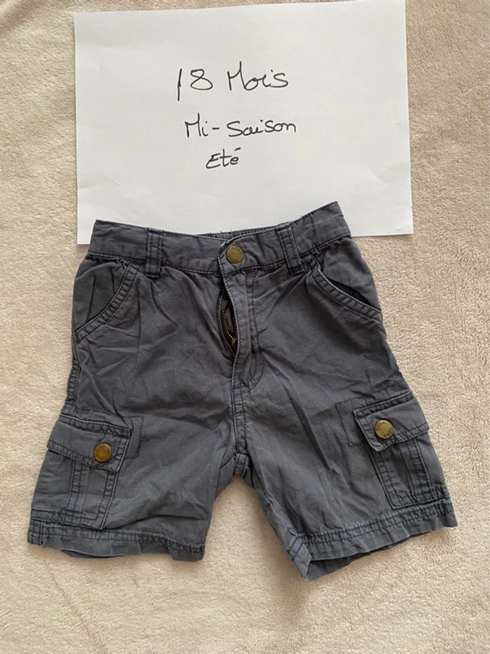 Lot 1 Short Neuf & 4 shorts TBE - Obaïbi, DPAM & autre - 18 mois - photo numéro 17