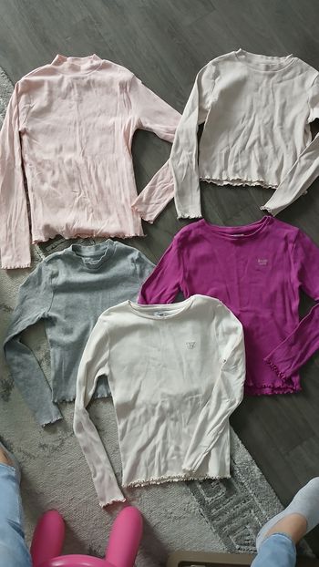 Lot de 5 hauts gémo 10ans