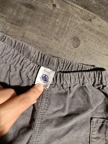 Pantalon velours fille