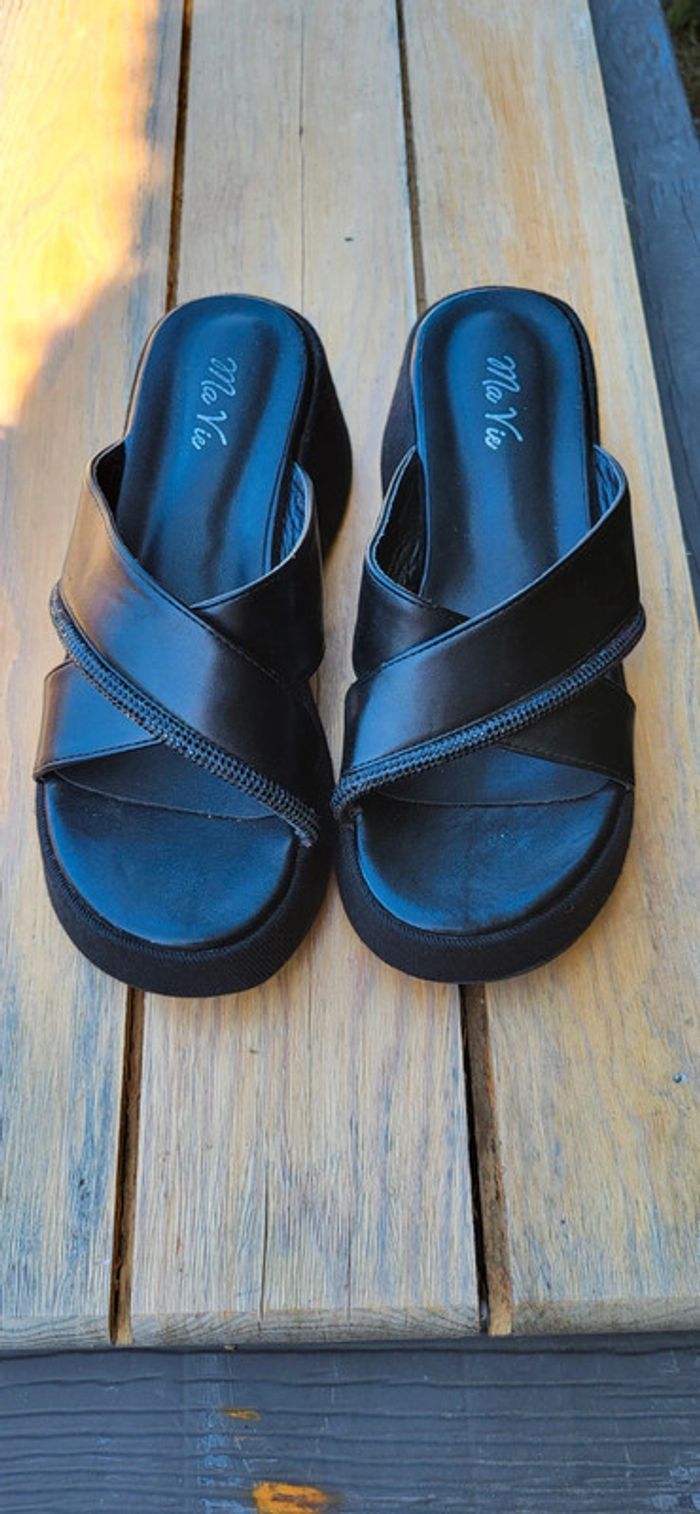 chaussure compensée
