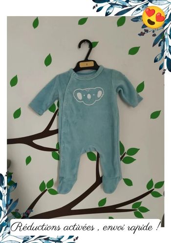 Pyjama velours koala 🐨 Naissance