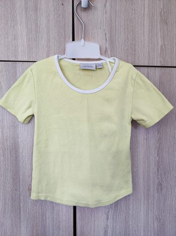 T Shirt jaune citron Kiabi 5 ans