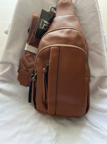 Sac a bandoulière marron 