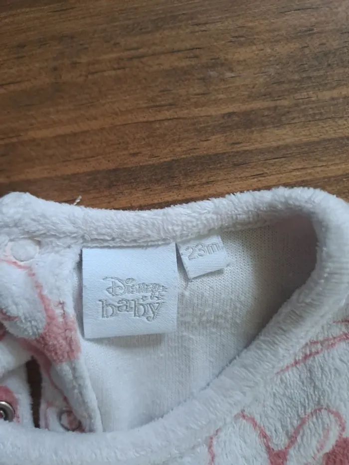 Pyjama velours Minnie disney 23mois - photo numéro 2
