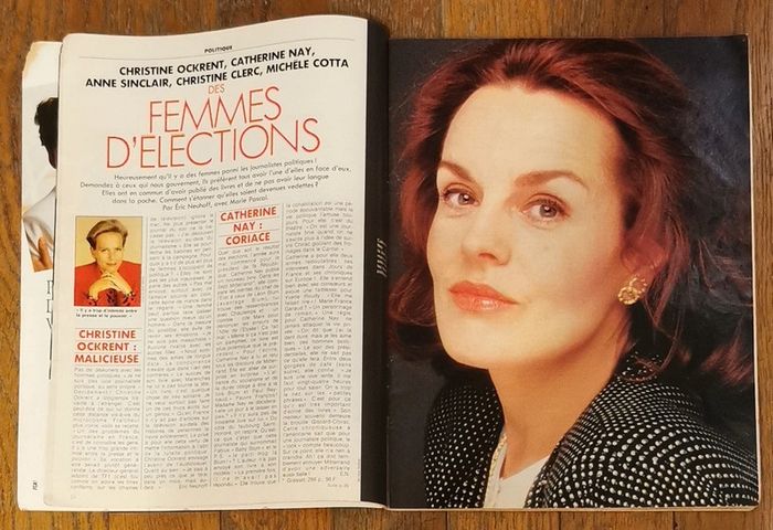 Ancien magazine Madame figaro 1988 N°13505 vintage - photo numéro 3