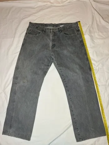 Jean gris coupe droite
