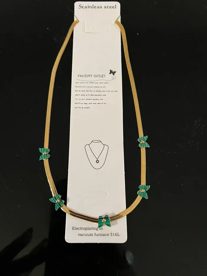 Collier en acier inoxydable - photo numéro 2