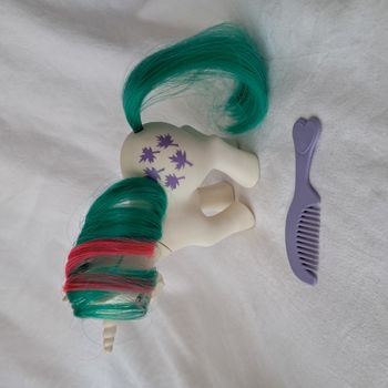 My little pony mon petit poney G1 licorne Gusty Hasbro 1984 Hong Kong