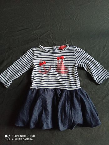 Robe Marine à rayures