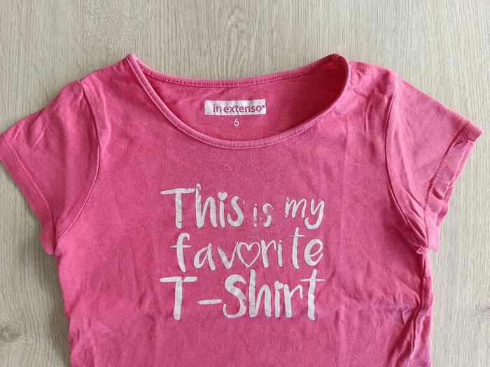 T-shirt In Extenso 6ans fille - photo numéro 2
