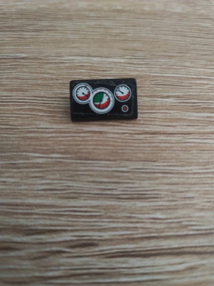 Lego city tuile 2x1 pente compteur - photo numéro 3