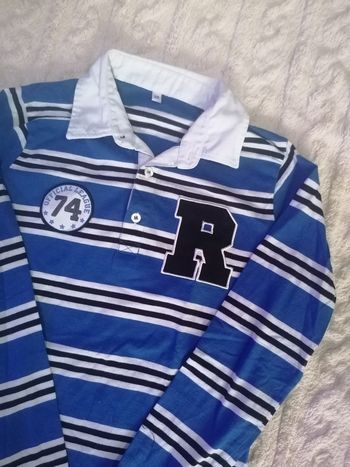 Polo manches longues 💙 garçon 12 ans