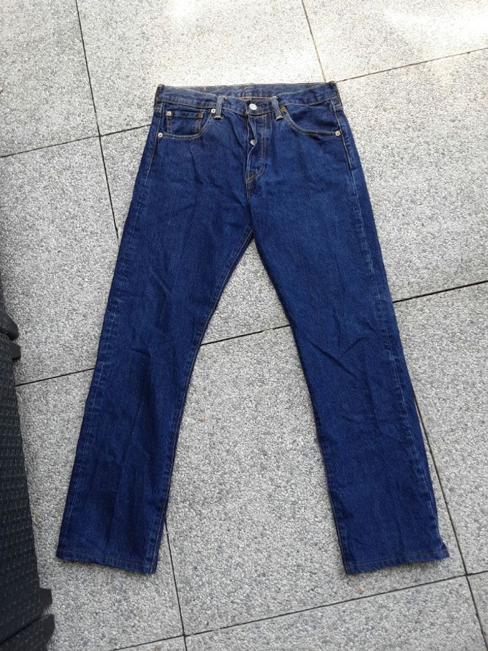 Pantalon jean marque Levi s strauss 501 taille w 30 l 34 - photo numéro 5