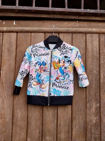 Gilet minnie bébé fille 2 ans