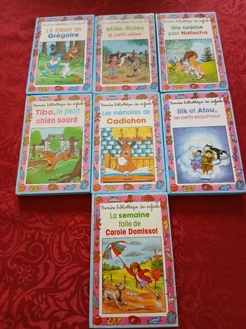 Lot de 7 livres ma première bibliothèque