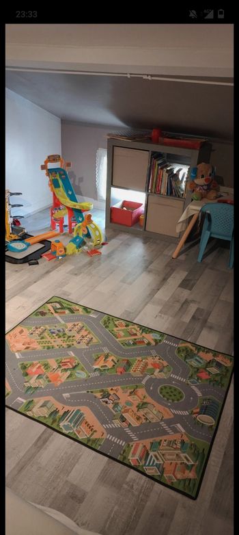 Tapis circuit de voiture