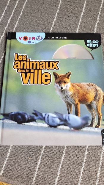 Livre LES ANIMAUX DANS LA VILLE 6-9 ans