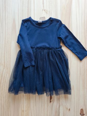 Robe tutu pailleté H&M 12/18 mois 86 cm