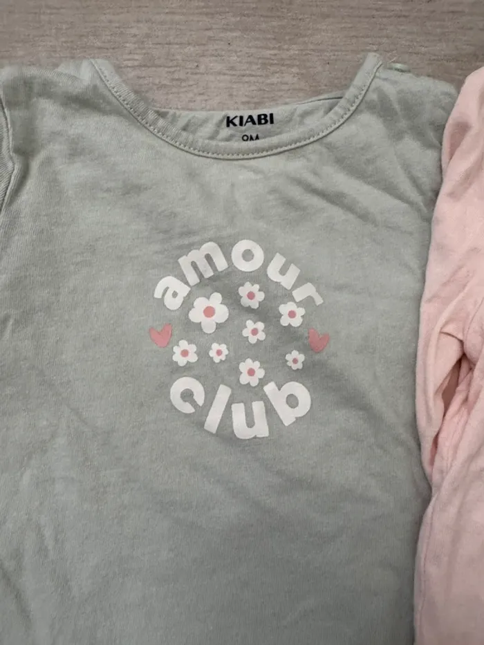 Lot de 3 t-shirt manches longues fin - photo numéro 3