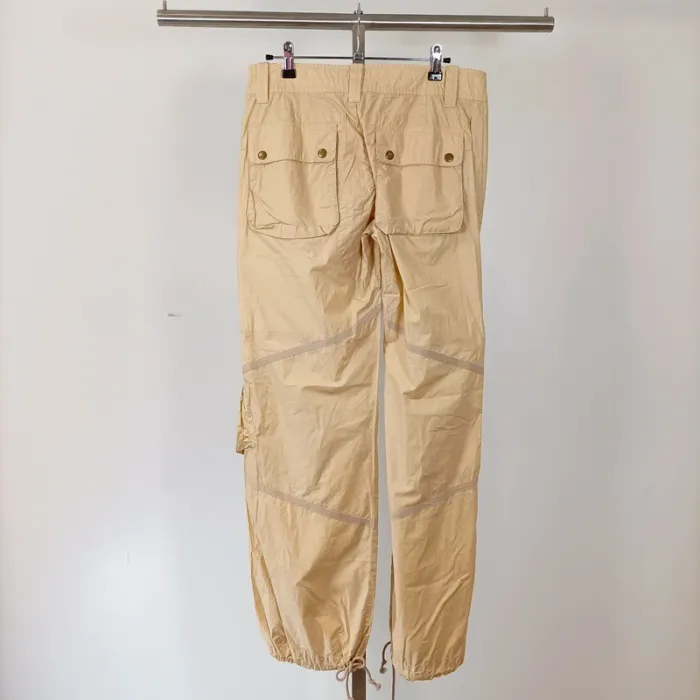 Pantalon cargo beige Ralph Lauren 100% coton - Taille 6 - Style utilitaire avec poches A593 - photo numéro 10