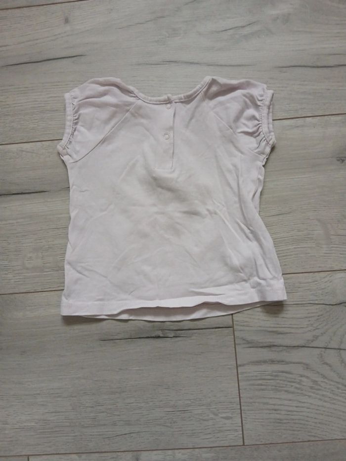 T-shirt manches courtes ~ Vertbaudet ~ 6mois (67cm) - photo numéro 2