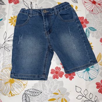 Short garçon en jean d’été - T4ans - Sans marque 