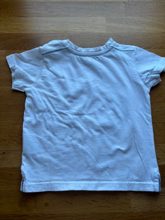 Joli t-shirt MC tartine et chocolat 12 mois garçon - photo numéro 3