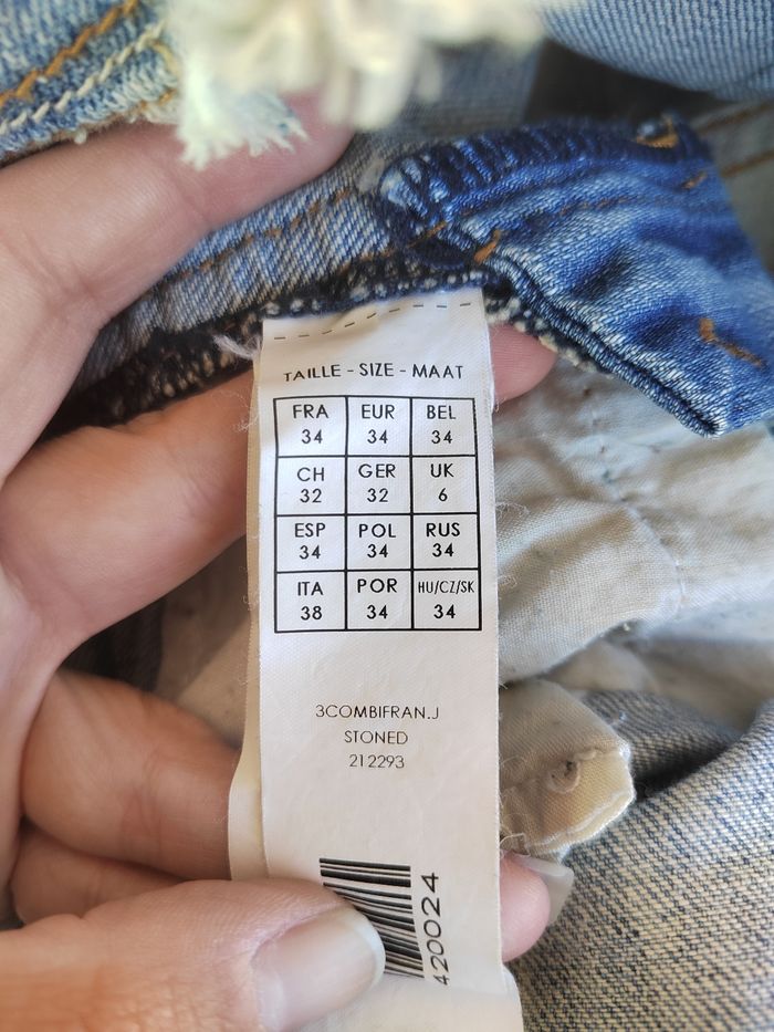 Salopette Short en Jean – Denim Collection – Taille 34/XS – Très Bon État - photo numéro 10