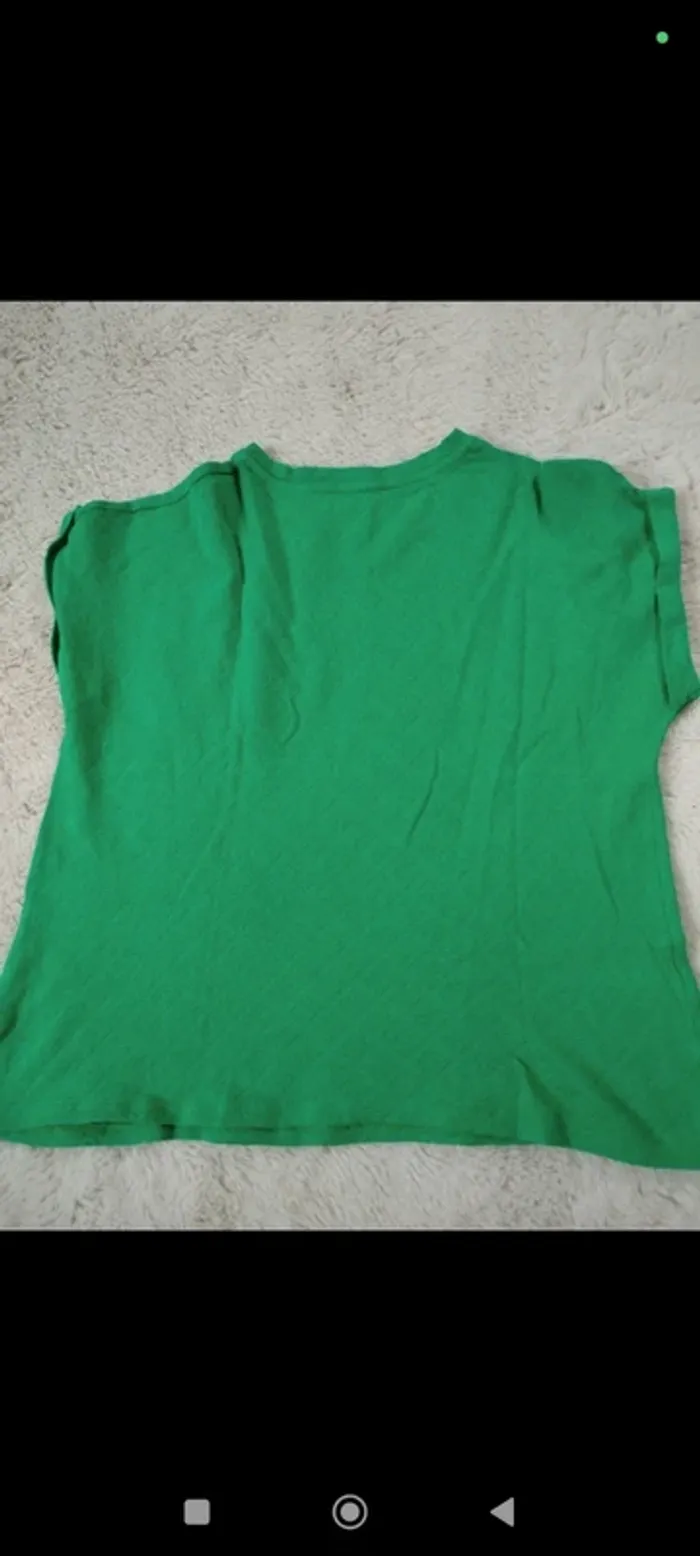 Tee shirt vert Promod 36 - photo numéro 2