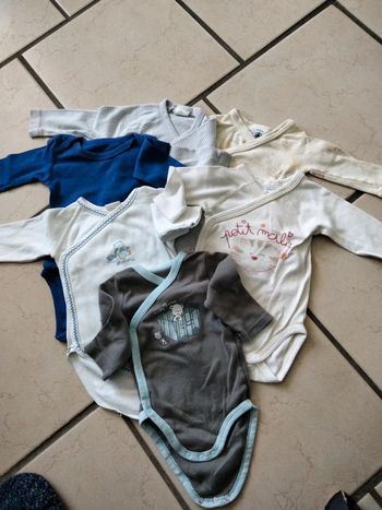 Lot de 6 bodys