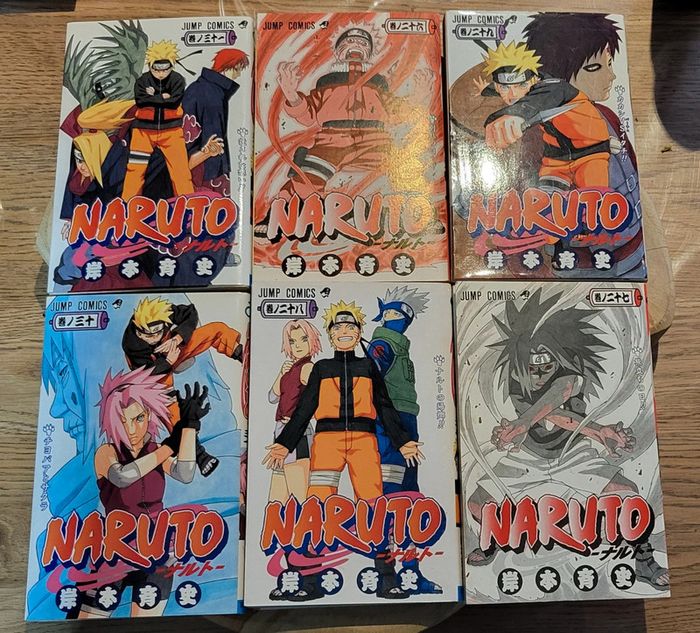 6 manga Naruto en chinois