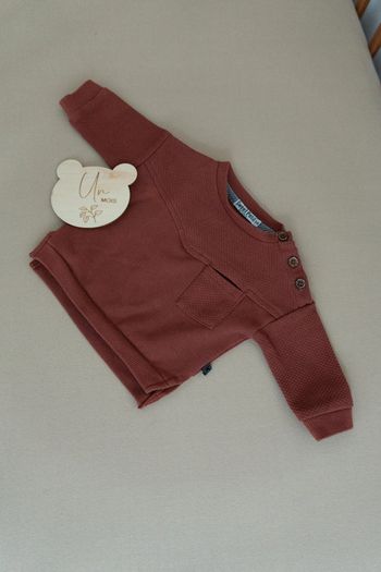 sweat pull veste 1 mois mixte unisexe