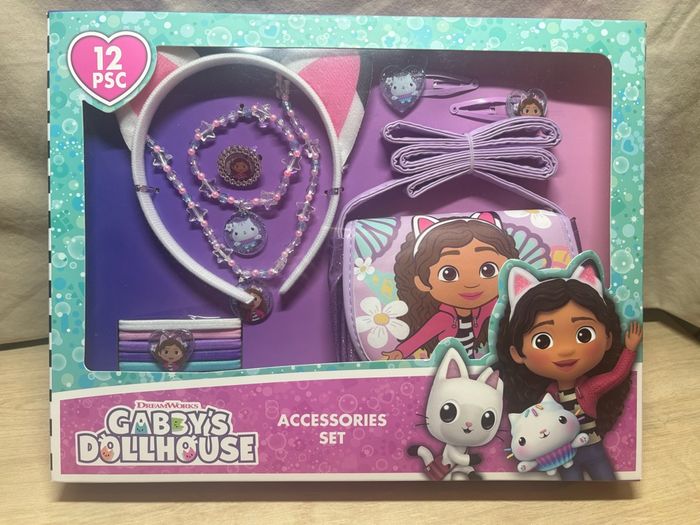 Gabby chat Set accessoires + coffret Sirène amis mer-veilleux  Bijoux, accessoires cheveux et sac à main Gabby’s Dollhouse - photo numéro 4