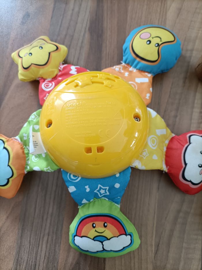 Lot bébé étoile pieuvre musicale et peluche girafe - photo numéro 8