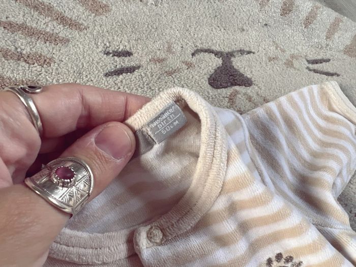 Pyjama une pièce velour la redoute mixte - photo numéro 3