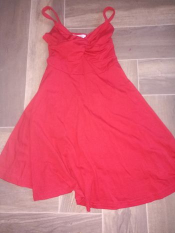 robe rouge chicaprie 8 ans