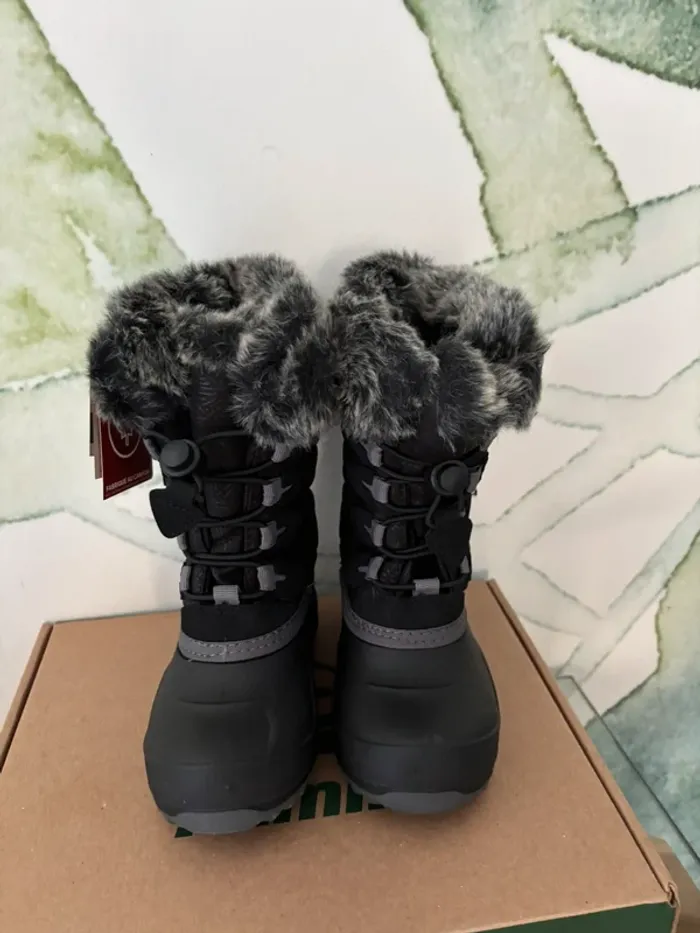 Après ski Kamik bottes neige fourrées noires - photo numéro 3