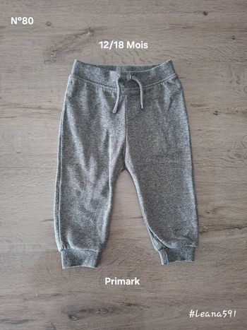 🌷N°80🌷Pantalon - Primark - 12/18 Mois🌷