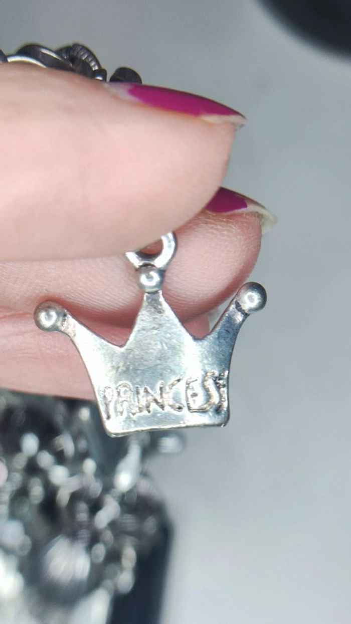 Bracelet charms en argent vintage - photo numéro 12