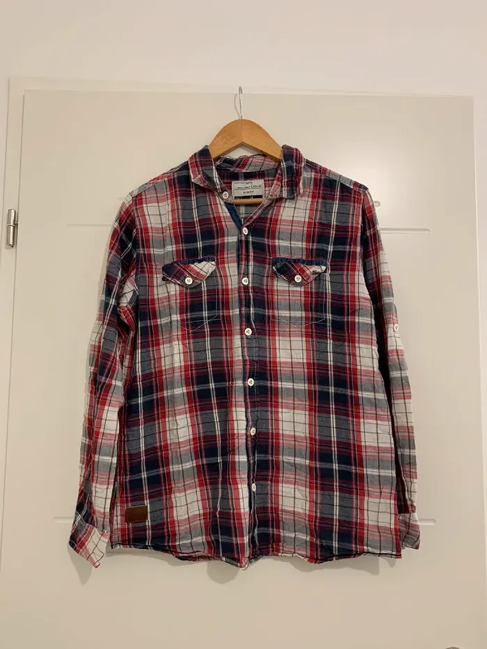 Chemise à carreaux Homme